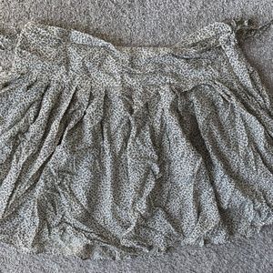 H&M floral mini skirt